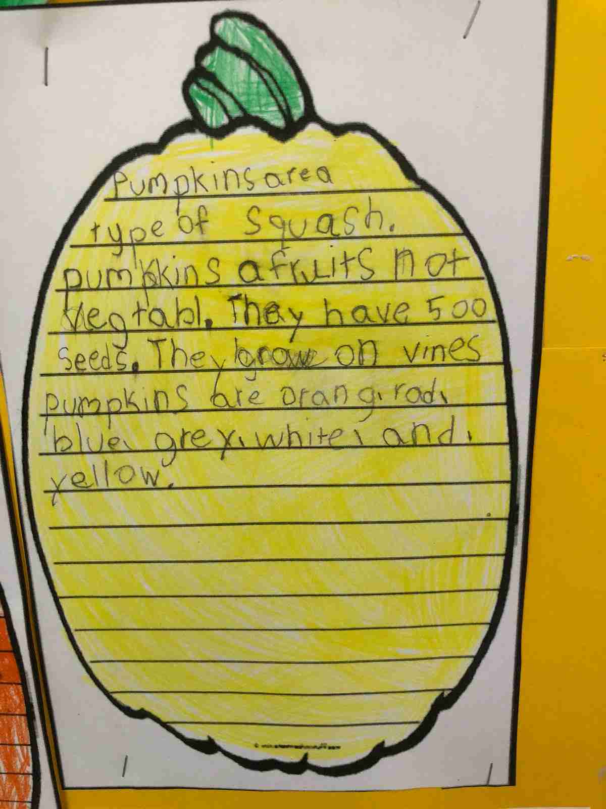 child writing shaws preschool
