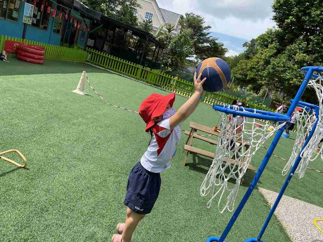 Children playing at Braddell Heights