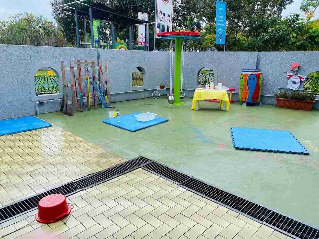 Outdoor space at Lorong Chuan