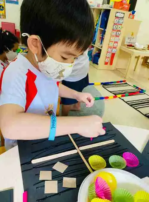 grouping and sorting maths preschooler