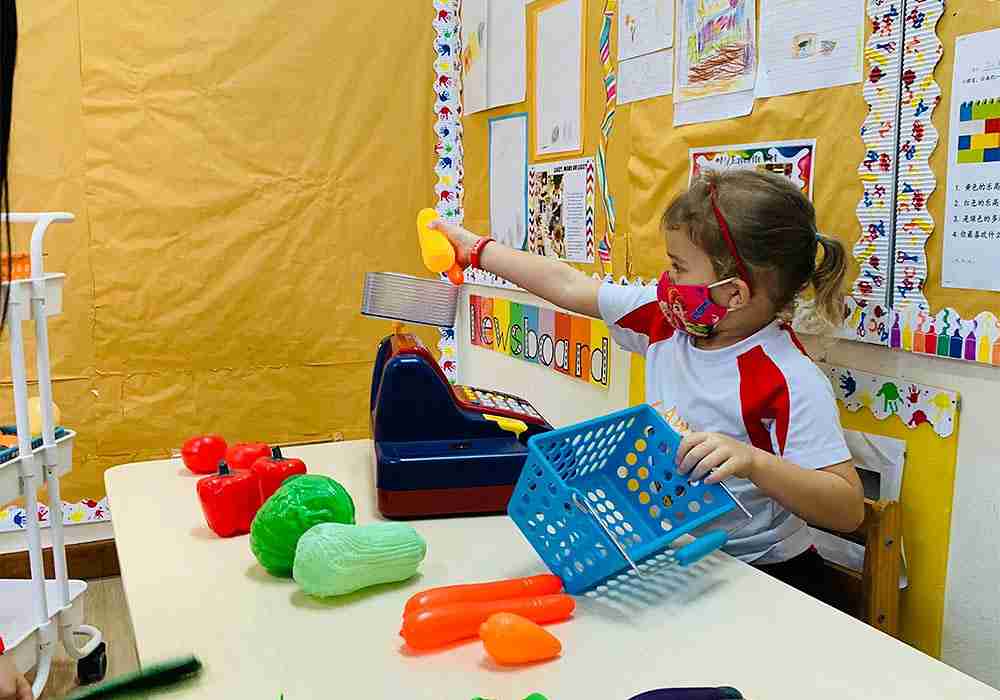 pretend play supermarket