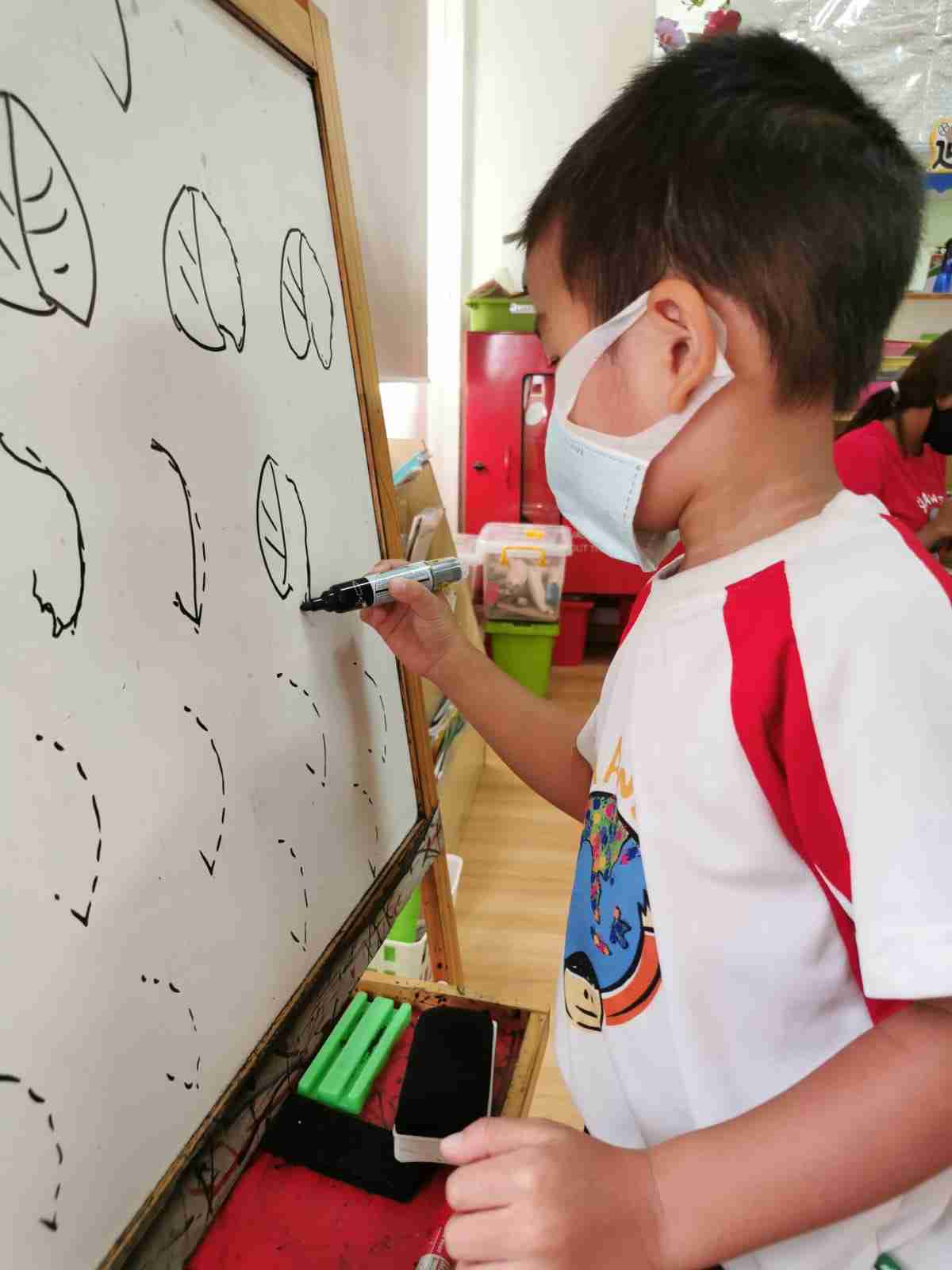 writing chinese strokes kid preschool