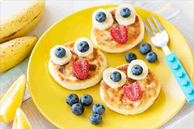 funny healthy breakfast for kids