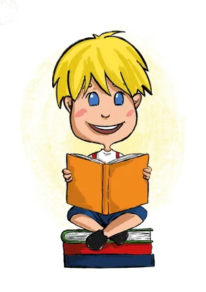 Children exploring language and literacy