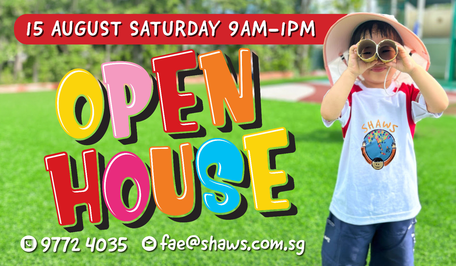 Shaws Open House | August 2026